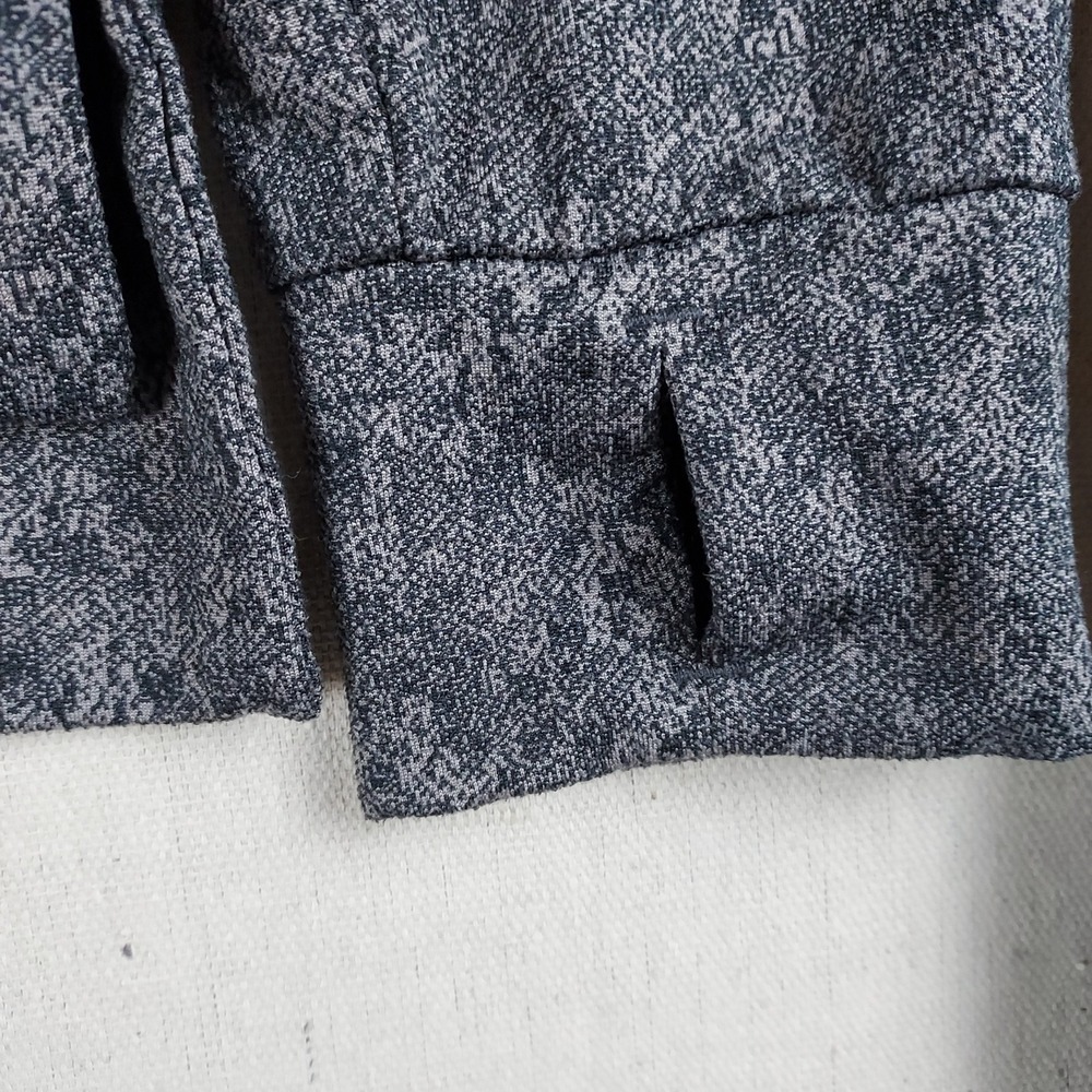 Mondetta Performance Luxe Hoodie Women's XL Gray Marled Stretch Athleisure - Picture 8 of 16